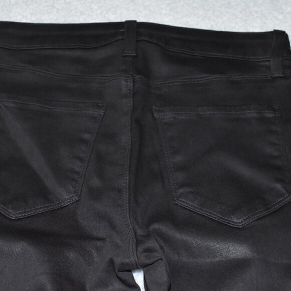 L’agence Marguerite Coated High Waist Skinny Jeans Size 25 - Picture 12 of 13